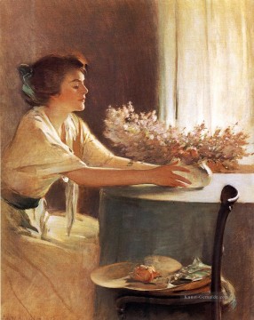  John Malerei - Eine Wiesenblume John White Alexander